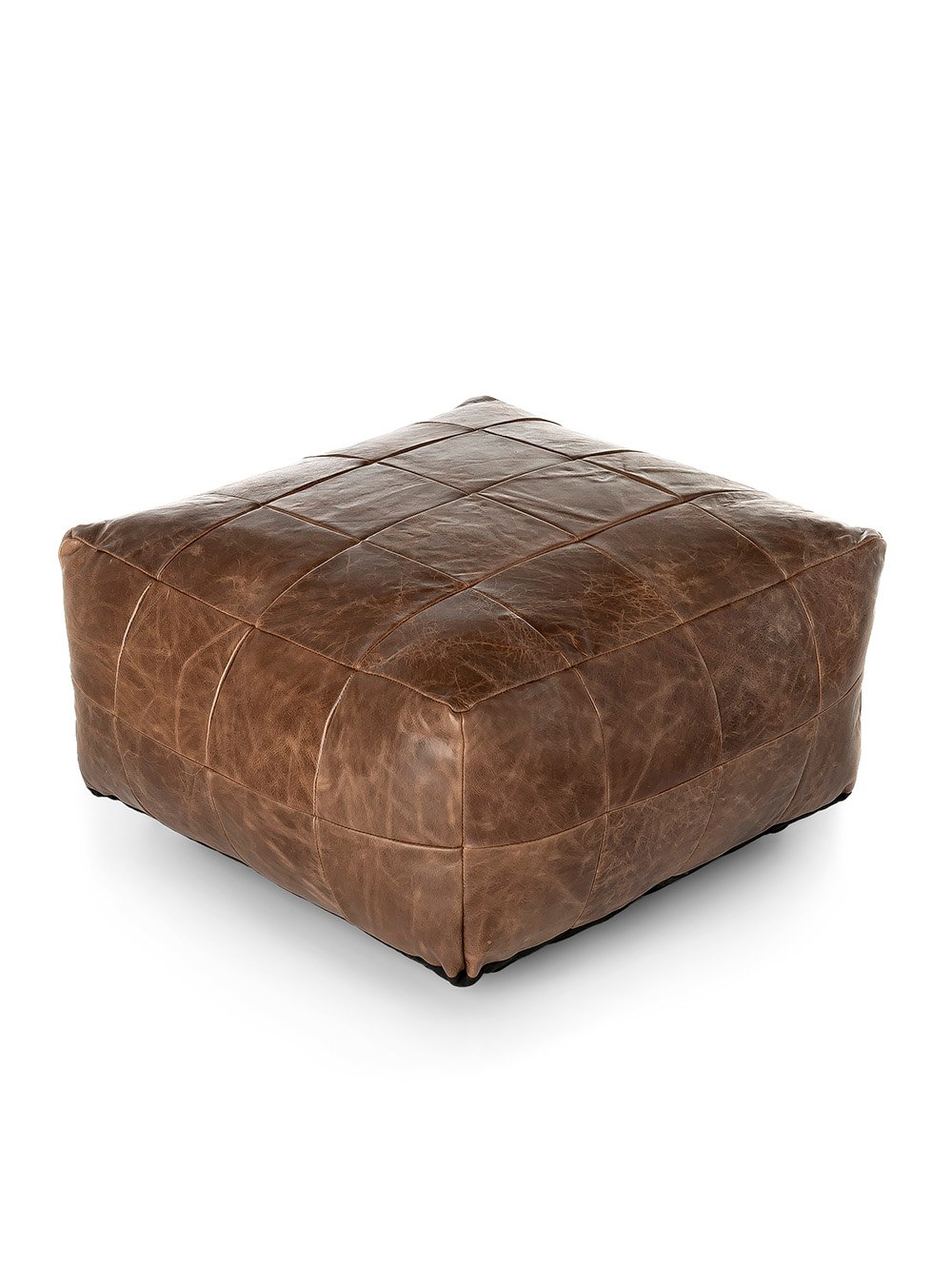 PUFF DE CUERO HOUSTON COCONUT image number null