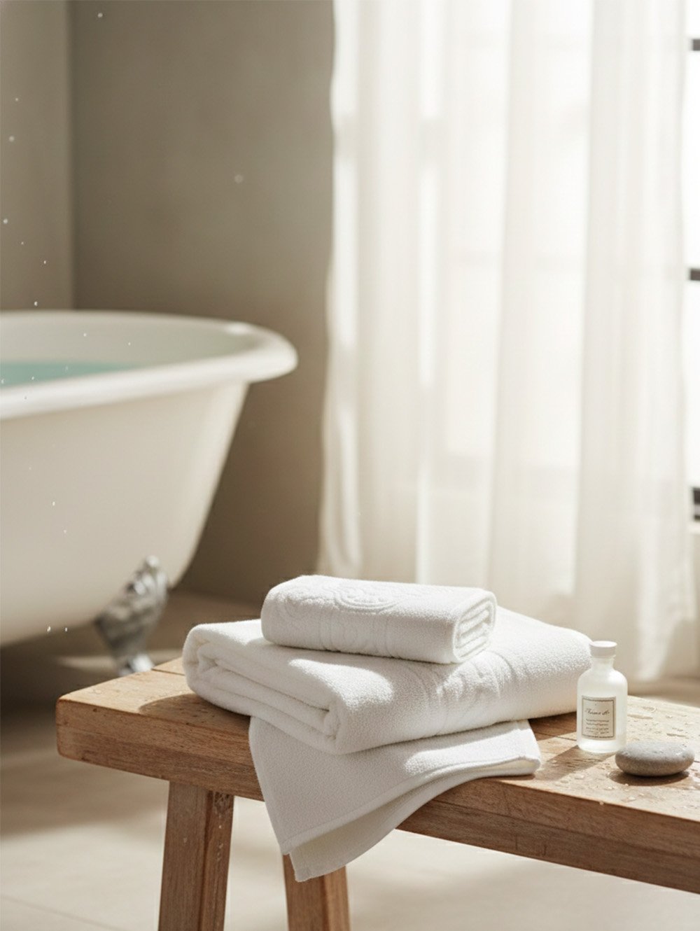 TOALLON ATENAS WHITE image number null