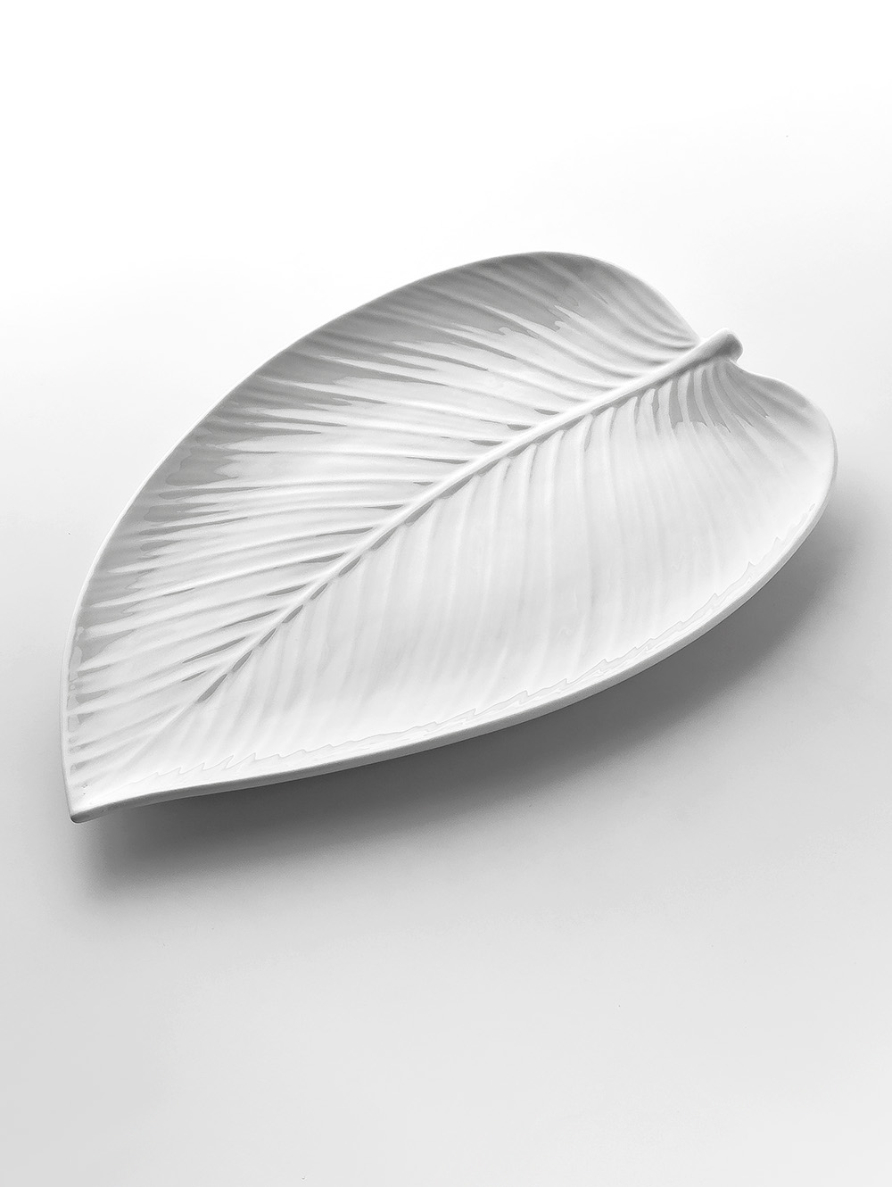bandeja de porcelana-BANDEJA DE PORCELANA HOJA 30X21 CM-MISHKA-2.jpg image number null