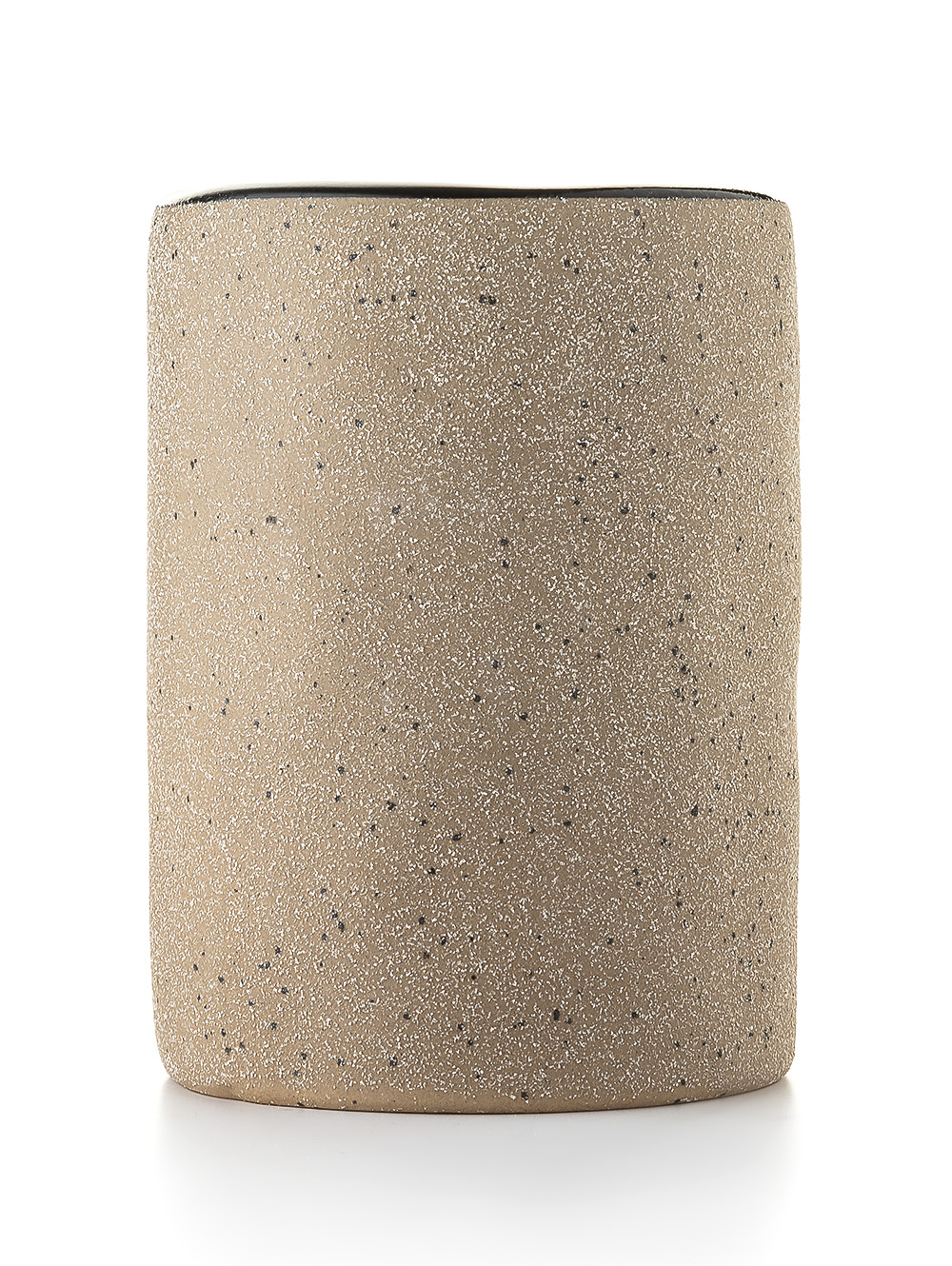 VASO PORTA CEPILLO DE DIENTES MIAMI SAND POLYRESIN image number null