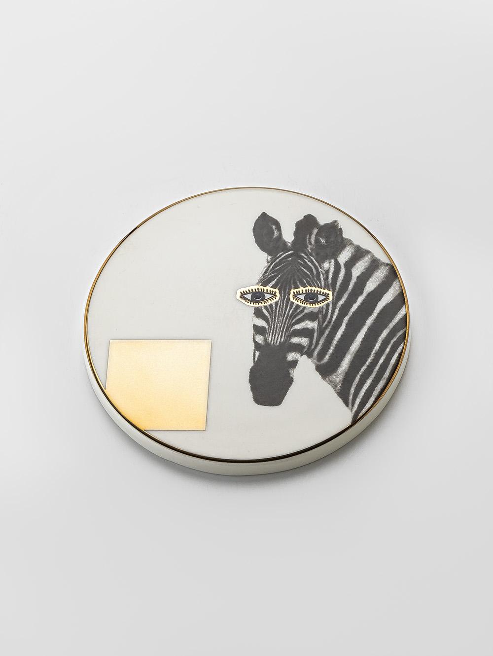 APOYA VASO WILD ZEBRA 10CM image number null