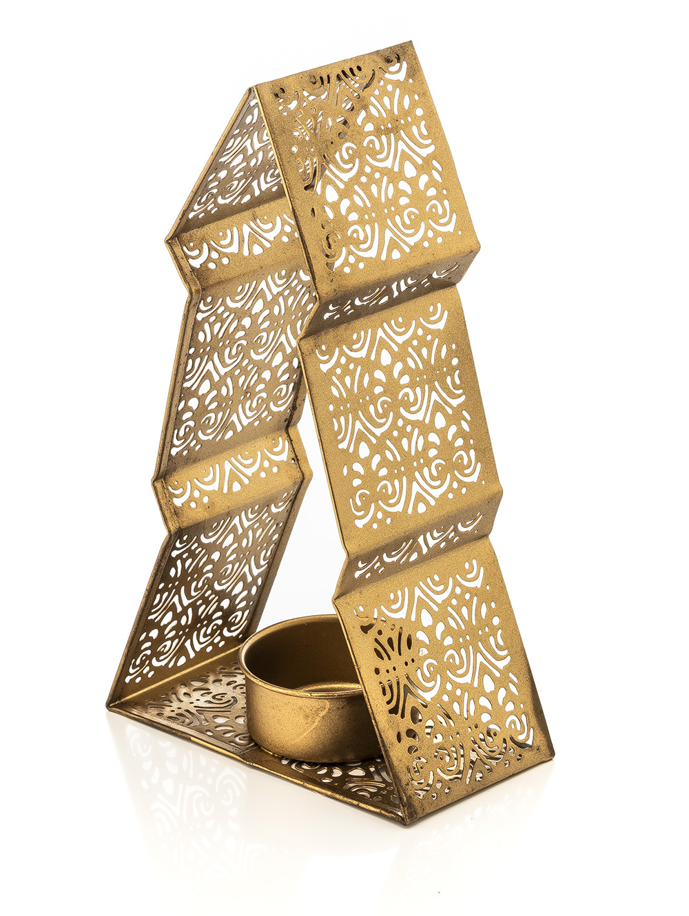 Candelabro navide&Atilde;&plusmn;o arbolito dorado-PORTA VELA ARBOL NAVIDE&Atilde;O-Tiendas Landmark-4.jpg image number null