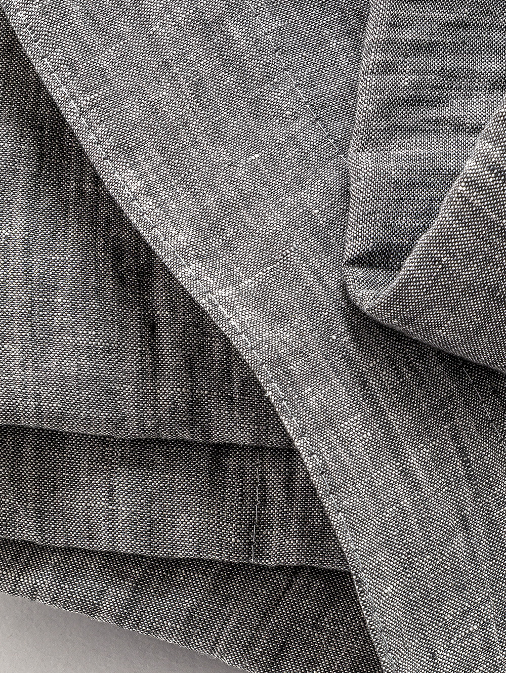 FUNDA DE LINO THESS GREY CHAMBRAY QUEEN 230 X 240 image number null