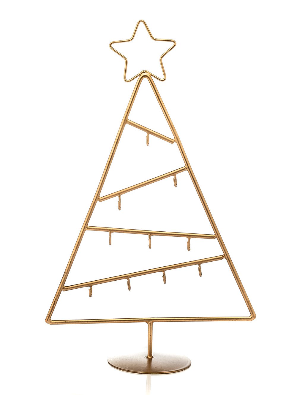 ARBOL NAVIDEÑO METAL GOLD image number null