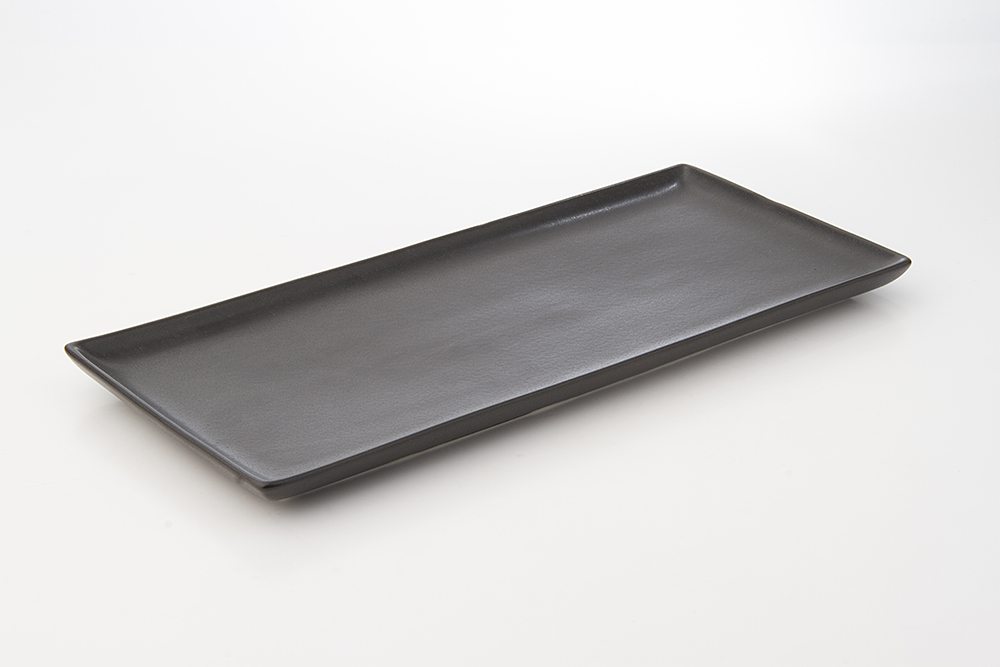 BANDEJA RECTANGULAR SEASONS BLACK 35 CM image number null