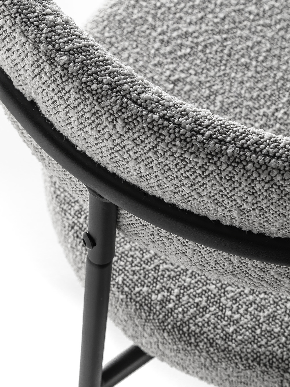 SILLA BREMEN BOUCLE LIGHT GREY image number null