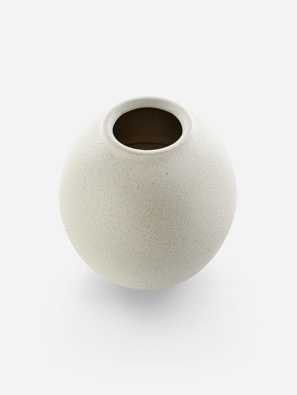 FLORERO CER BOMBE N3 BLANCO JAS MATE image number null