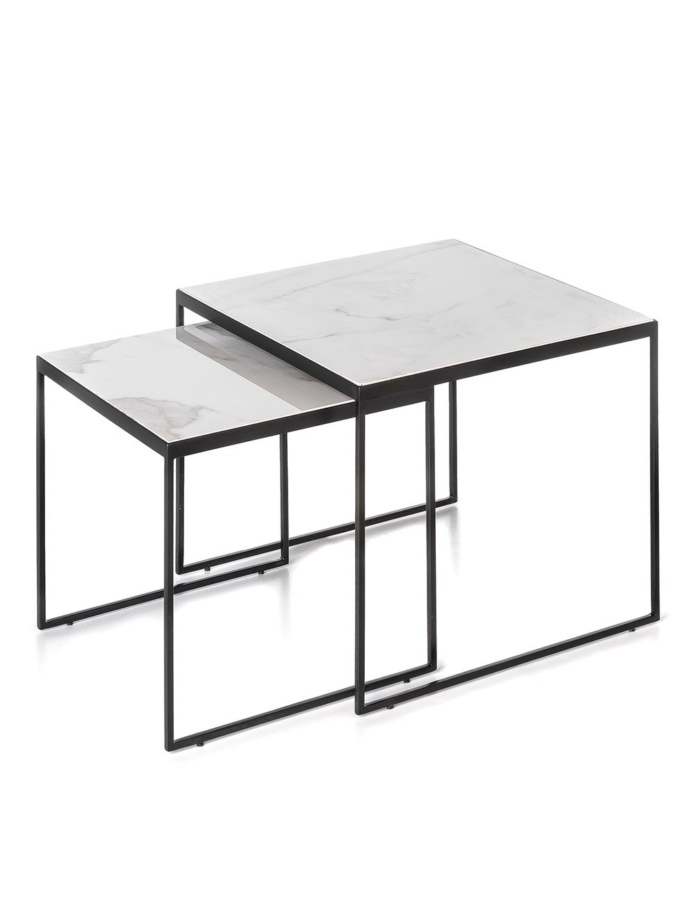 MESA BAJA NEO EN NEOLITH CALACATTA Y HIERRO - CARPINTERIA LANDMARK 03.jpg image number null