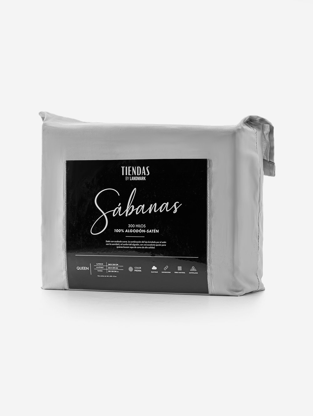 JUEGO DE SABANAS 300H FULL PIEDRA image number null