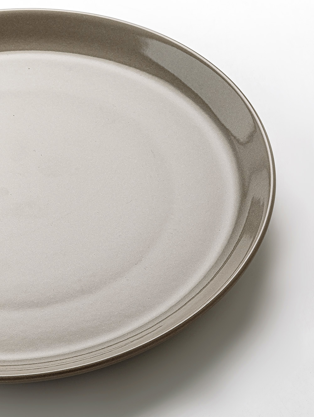 PLATO DE POSTRE ELEMENT TAUPE image number null