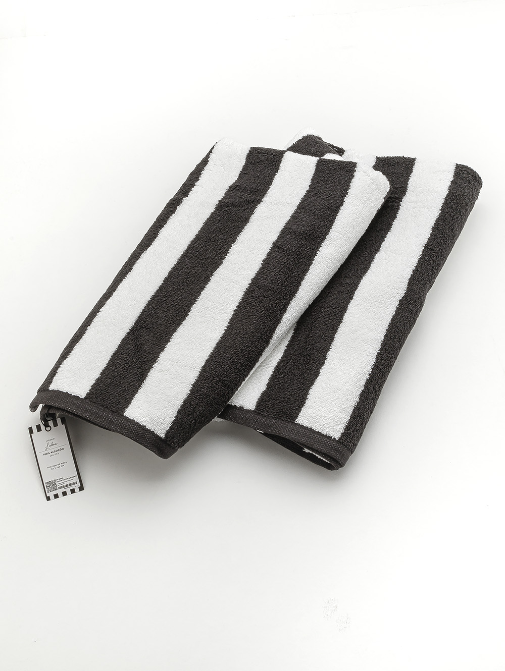 TOALLON DE PLAYA RAYAS image number null