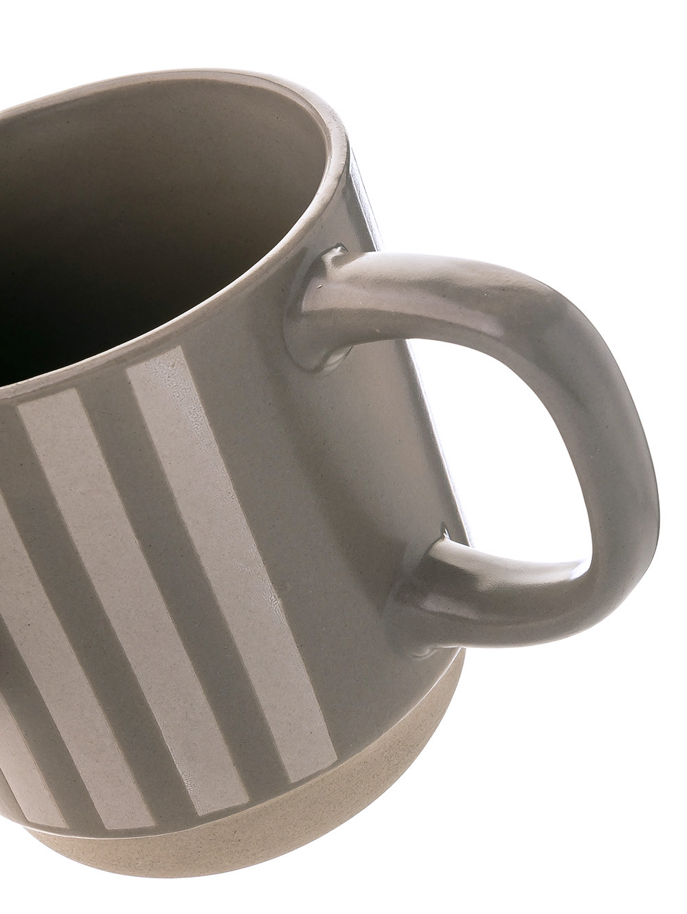 MUG RAYAS BLANCAS Y GRISES 436 ML image number null