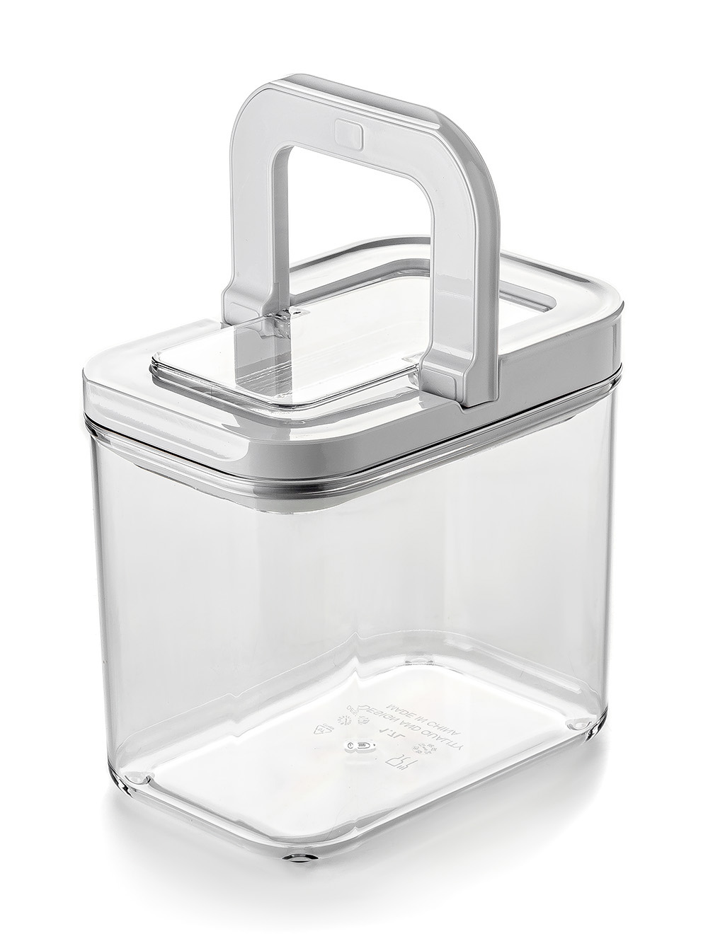 FRASCO HERMETICO RECTANGULAR FLIPLOCK 1700ML image number null