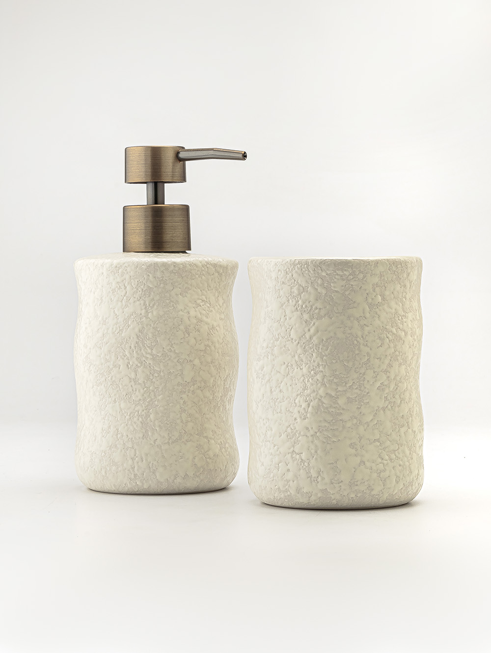 SET DISPENSER Y VASO SASHA WHITE image number null