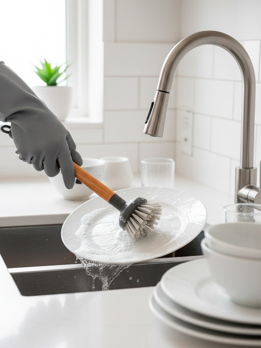 CEPILLO CON MANGO ODON image number null