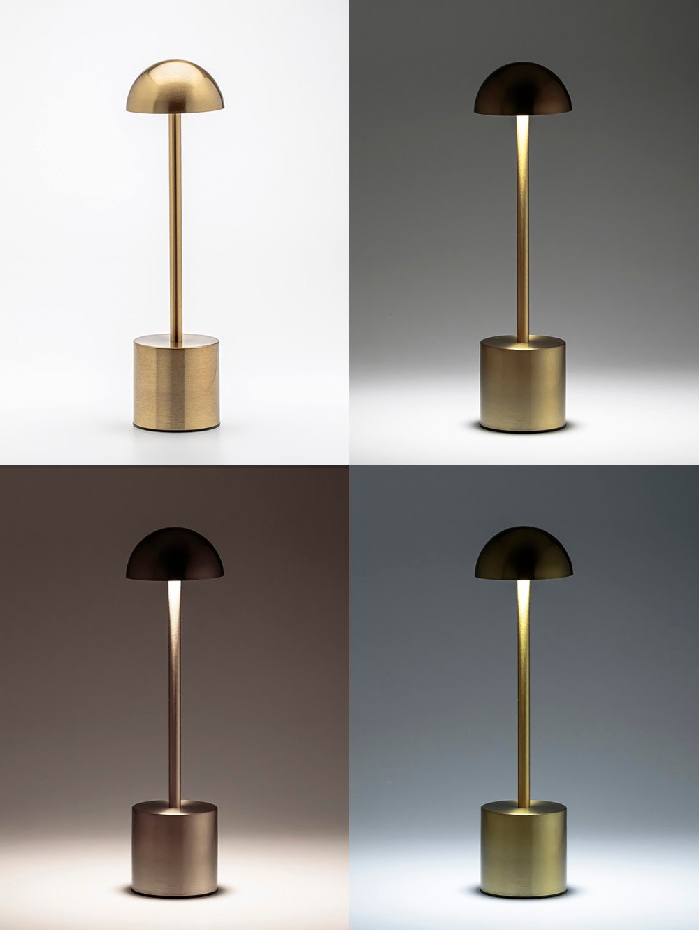 LAMPARA LED RECARGABLE GEORGIA GOLDEN image number null