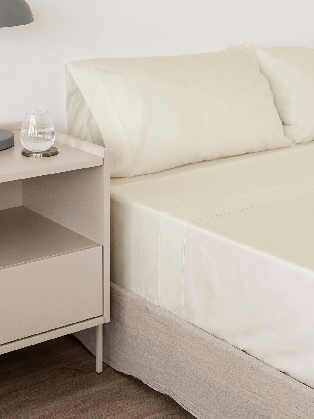 JUEGO DE SABANAS 220H FULL BEIGE image number null
