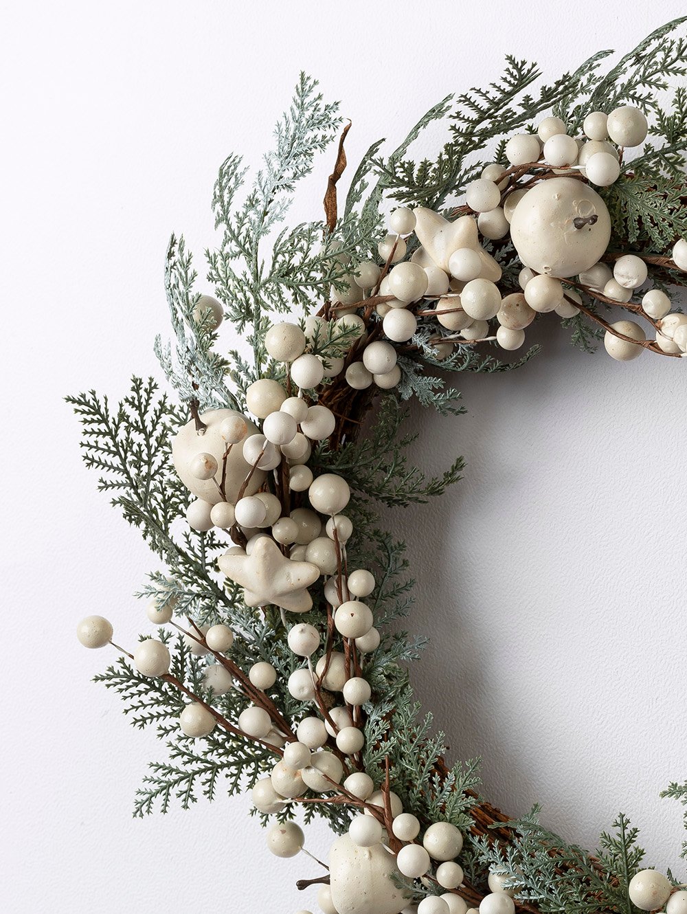 Corona navideña blanca-CORONA NAVIDEÃA ABIR GREEN&WHITE-Tiendas Landmark-2.jpg image number null