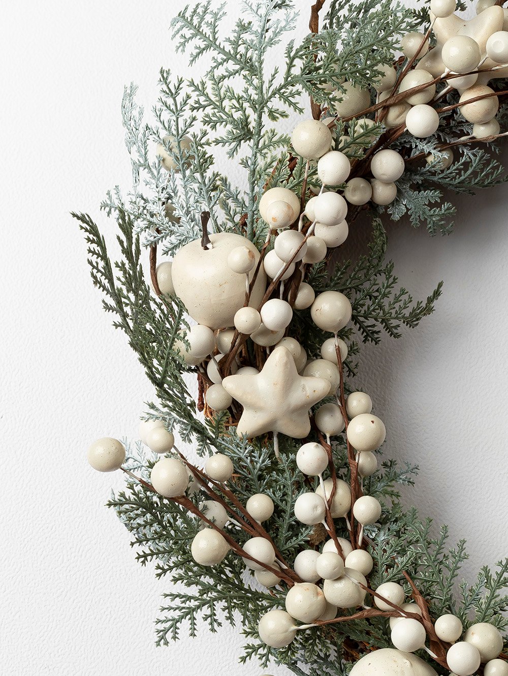 Corona navideña blanca-CORONA NAVIDEÃA ABIR GREEN&WHITE-Tiendas Landmark-1.jpg image number null