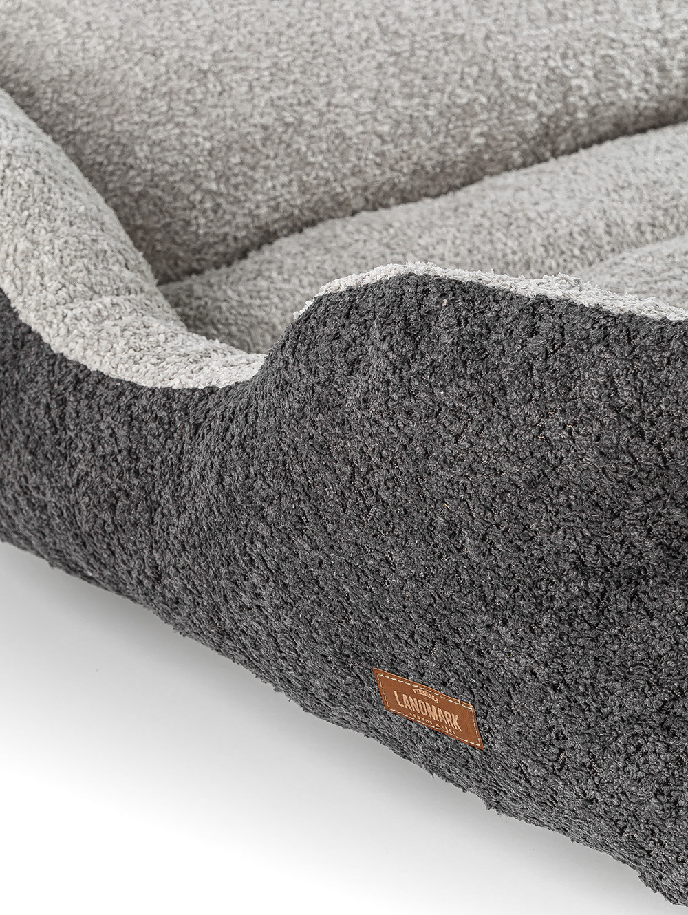 cama para perro-CAMA PARA MASCOTAS BOUCLE BICOLOR GRIS-FABRICA LANDMARK-4.jpg image number null