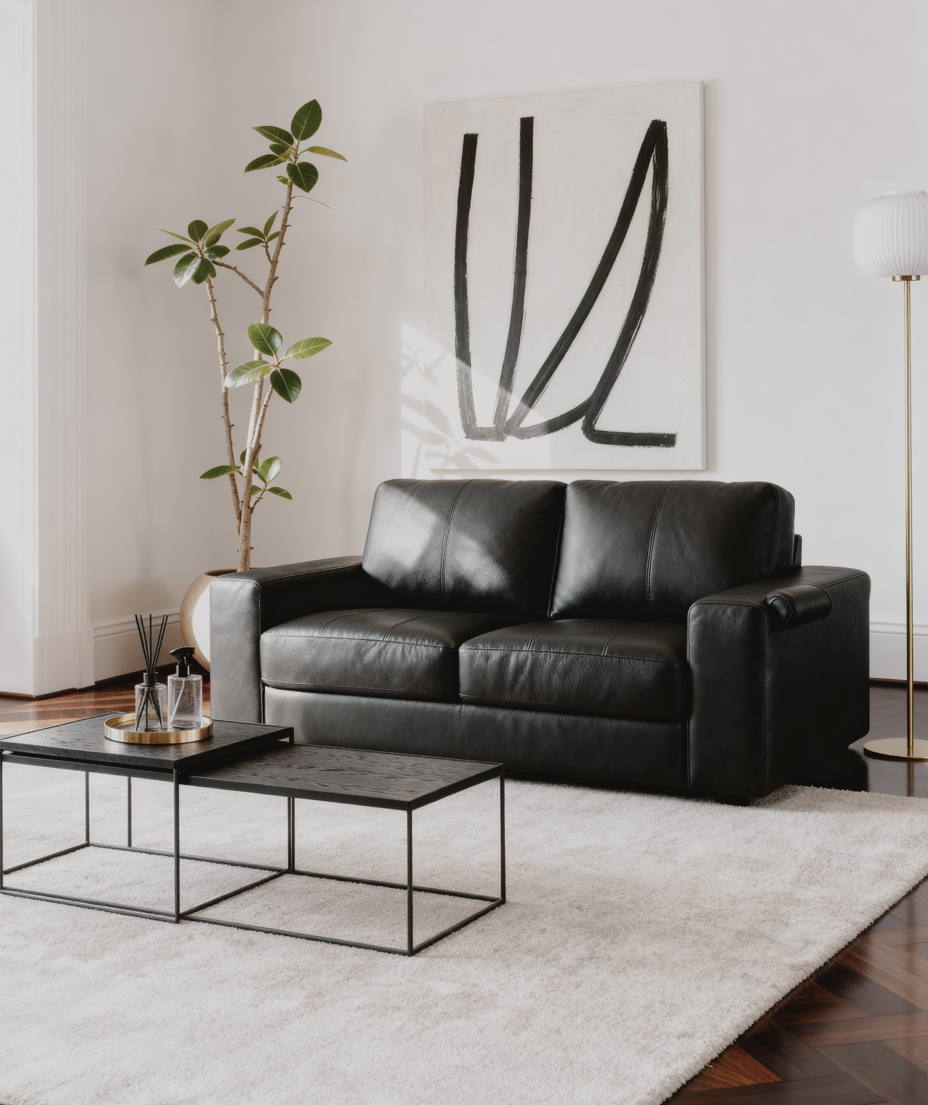 SOFA DE CUERO MEILO image number null