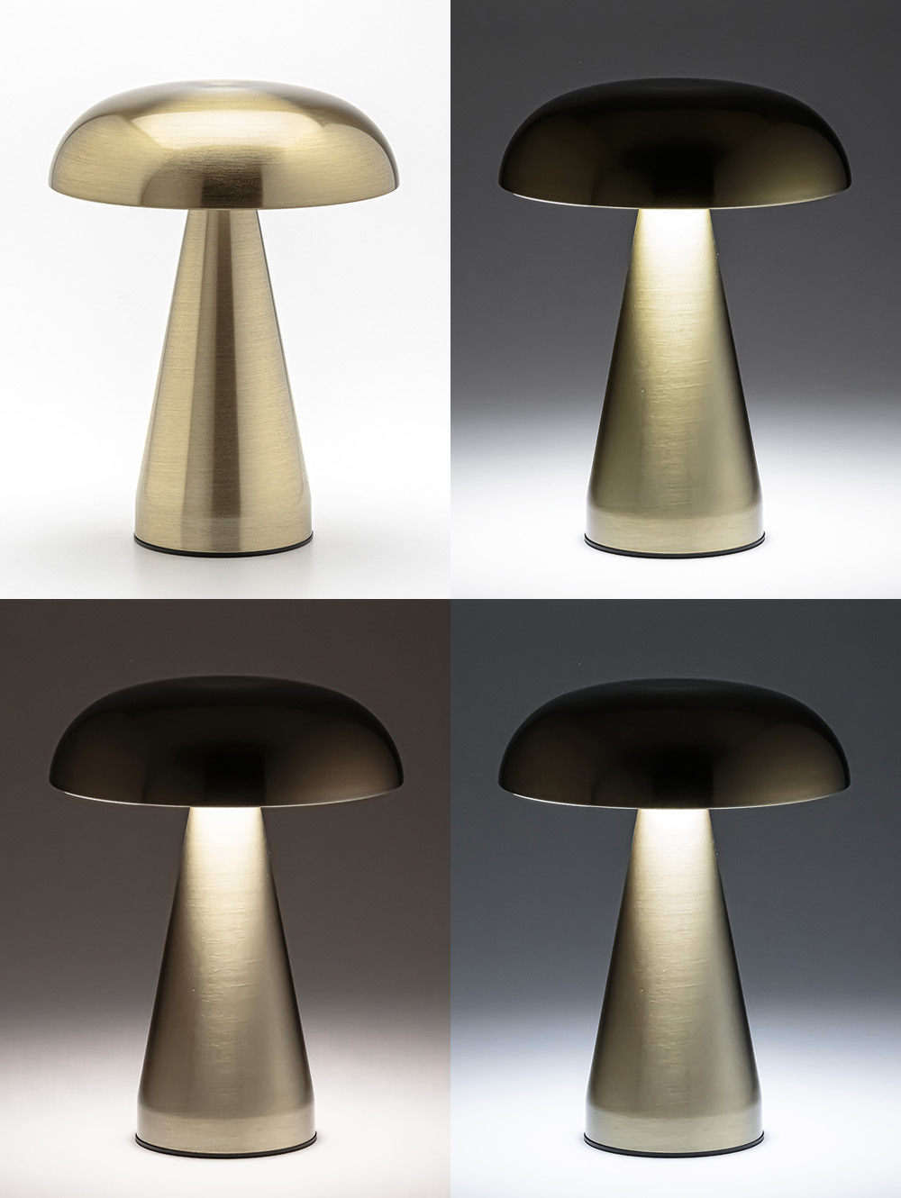 LAMPARA LED RECARGABLE MAYFAIR GOLDEN image number null