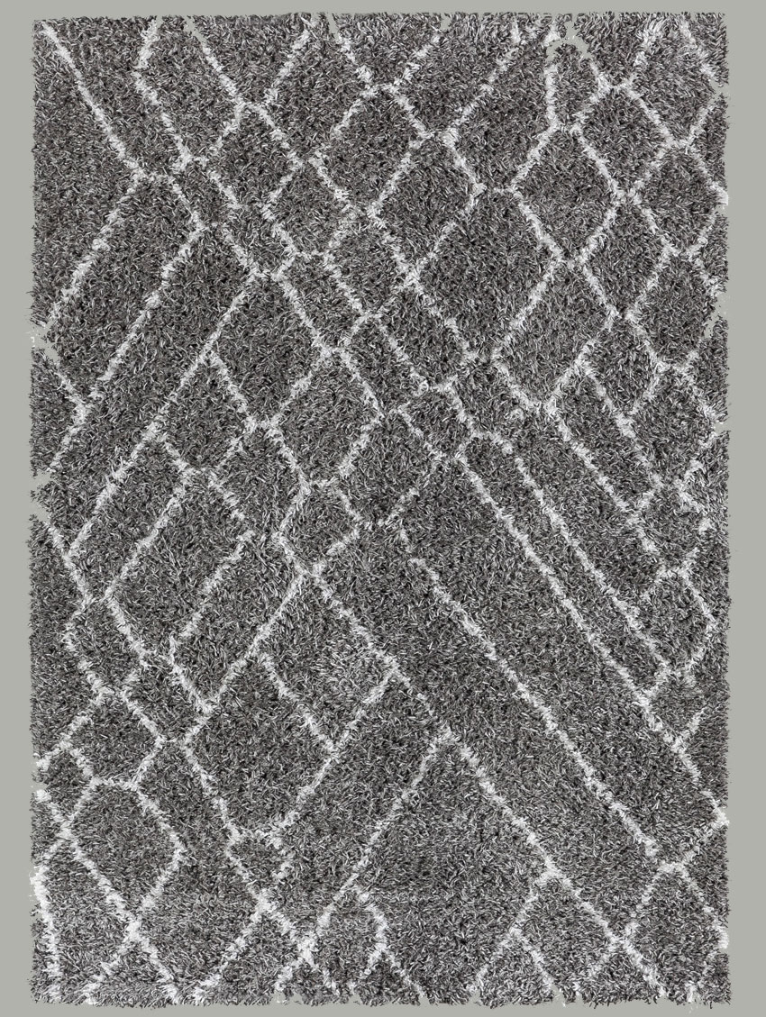 SHABBY MOROCCAN FEZ L. GREY - CREAM 120X180 image number null