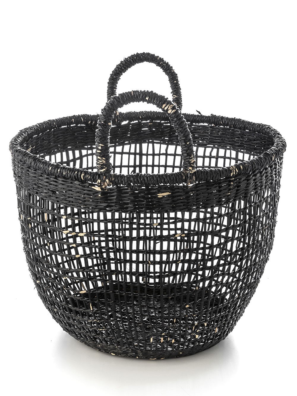 Cesto de ratan negro-CANASTO LAGE BLACK MEDIUM-Landmark-3.jpg image number null