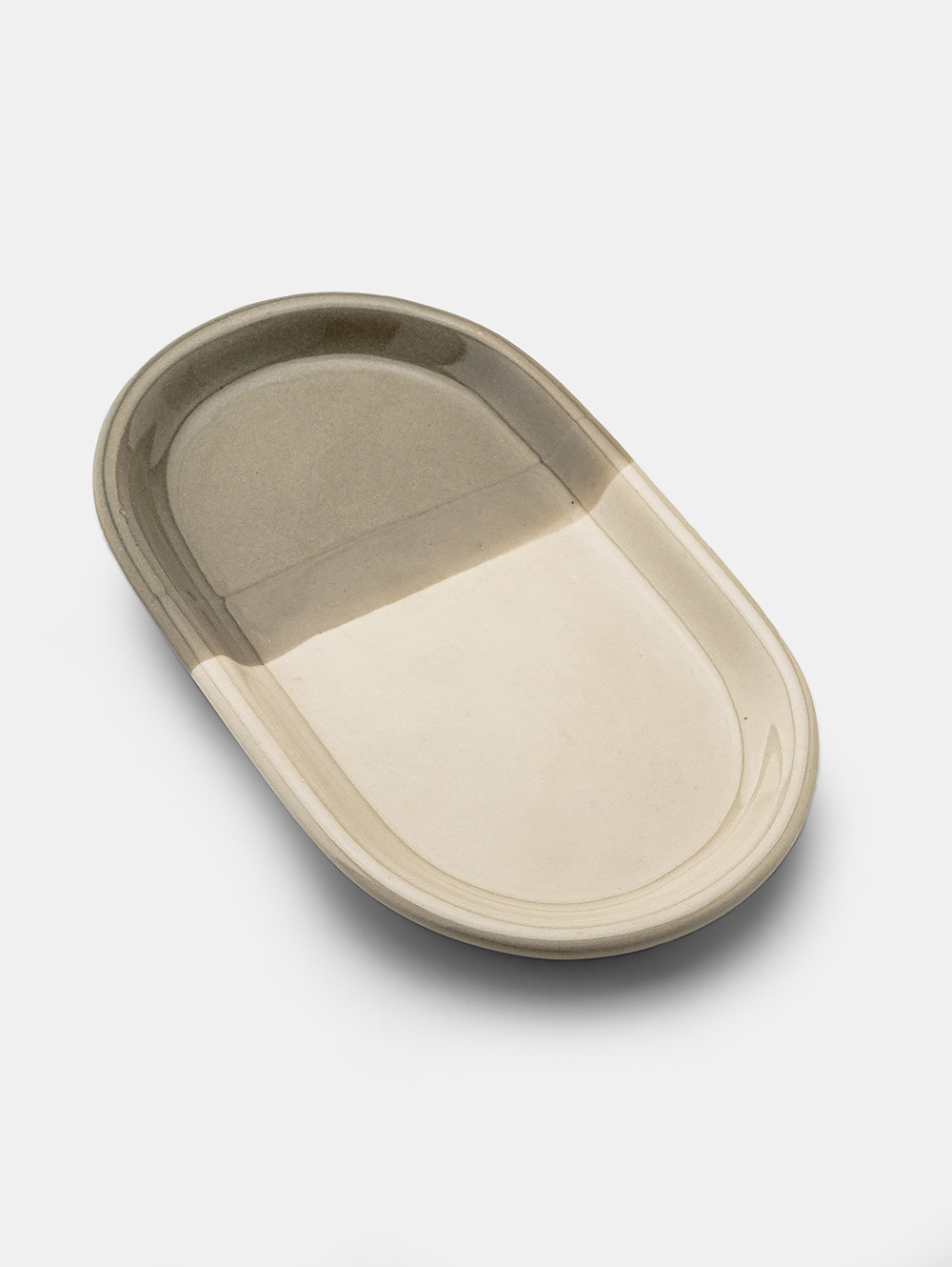 BANDEJA CORA BICOLOR ARENA/VISON image number null