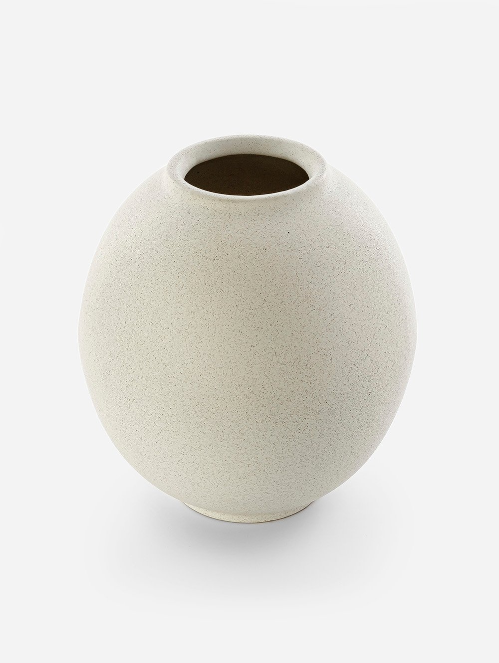 FLORERO CER BOMBE N3 BLANCO JAS MATE image number null