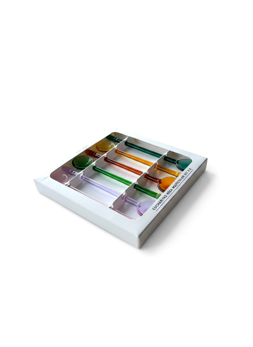CUCHARITAS VERA MULTICOLOR SET X 6 image number null