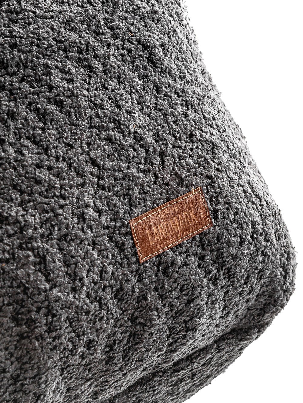 CAMA PARA MASCOTAS BOUCLE BICOLOR GRIS MEDIUM image number null