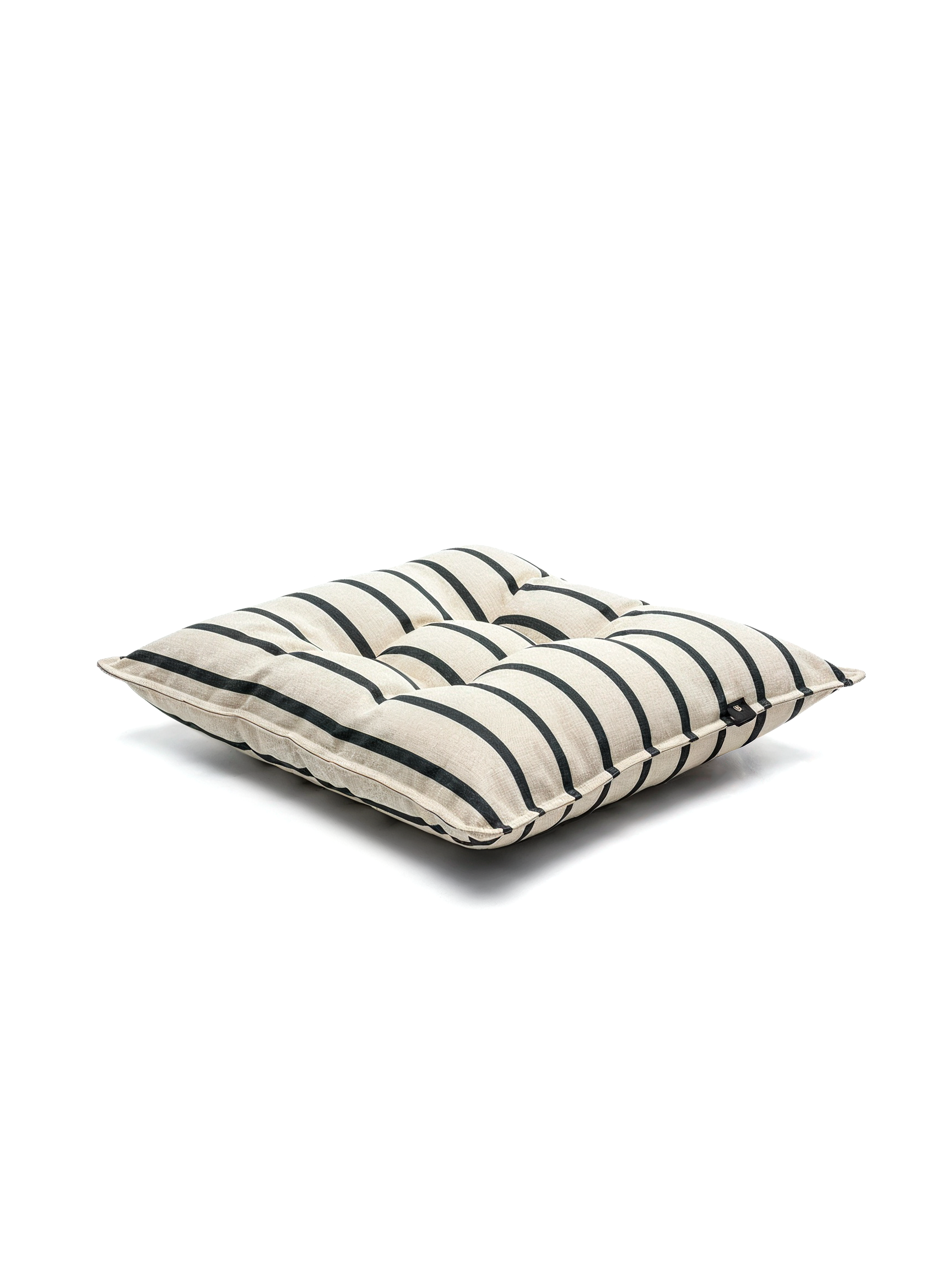 CAMA PARA MASCOTAS VITO RAYADA GRIS LARGE image number null