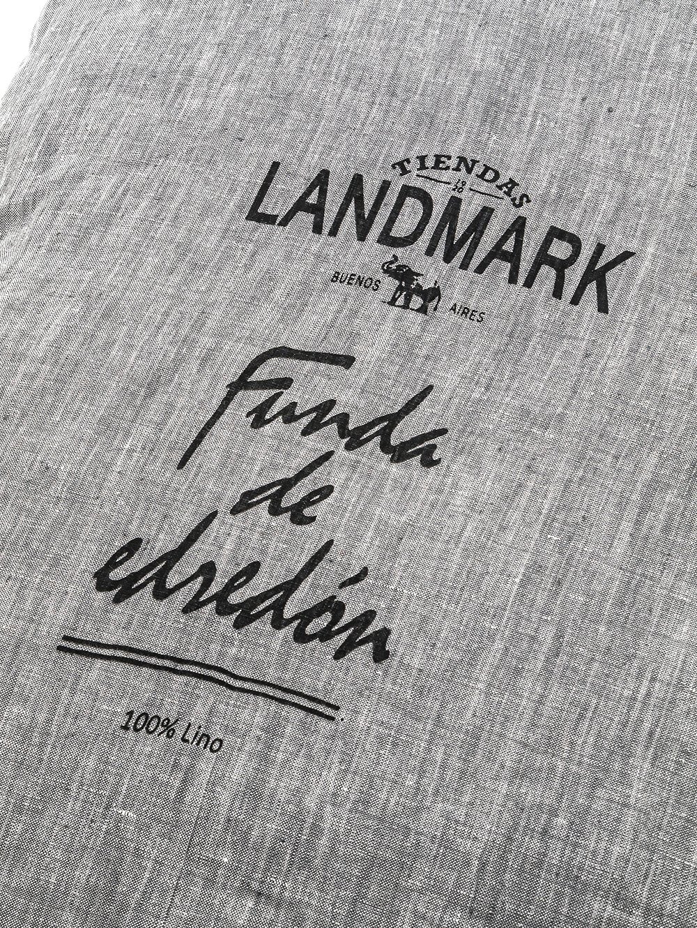 FUNDA DE LINO THESS GREY CHAMBRAY QUEEN 230 X 240 image number null