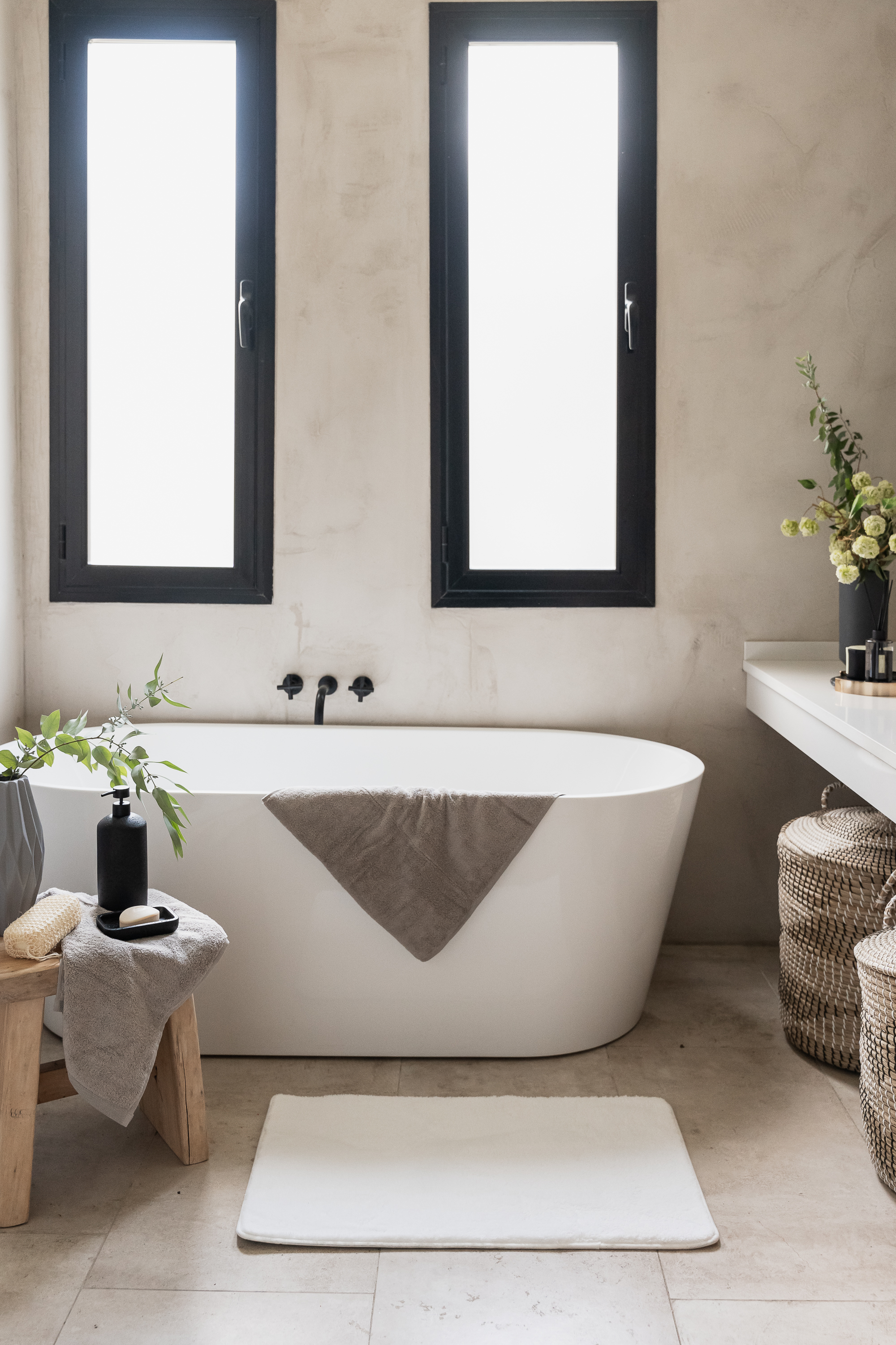 ALFOMBRA DE BAÃO ARIZONA OFF WHITE 40 X 60 BMT0008-3.jpg image number null