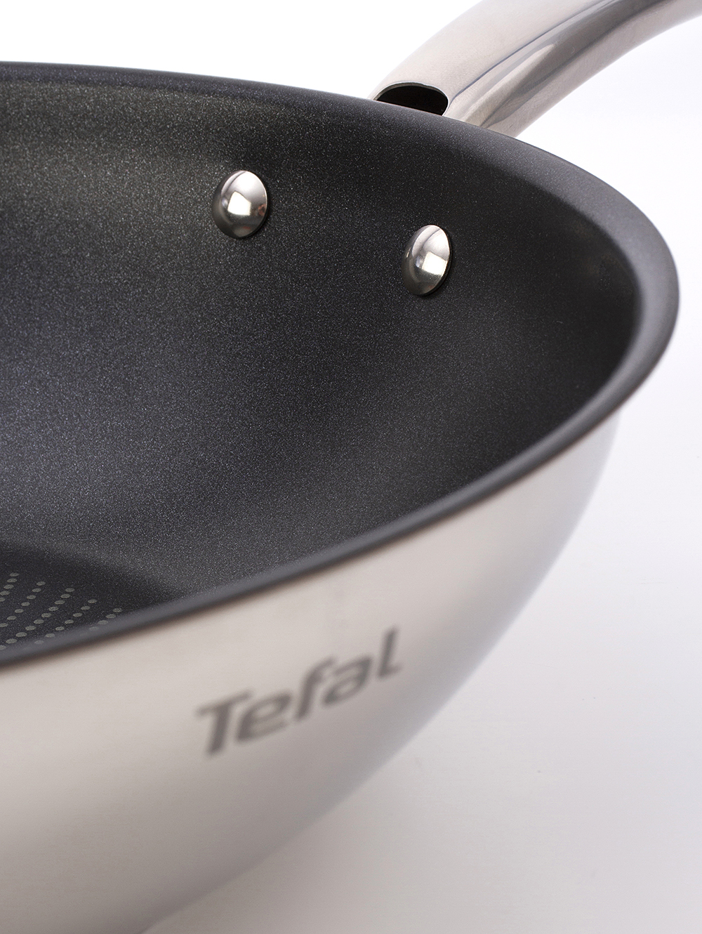 Wok antiadherente Tefal-WOK INTUITION AC. INOX.CANTIADHERENTE 28 CM-Tiendas Landmark-1.jpg image number null