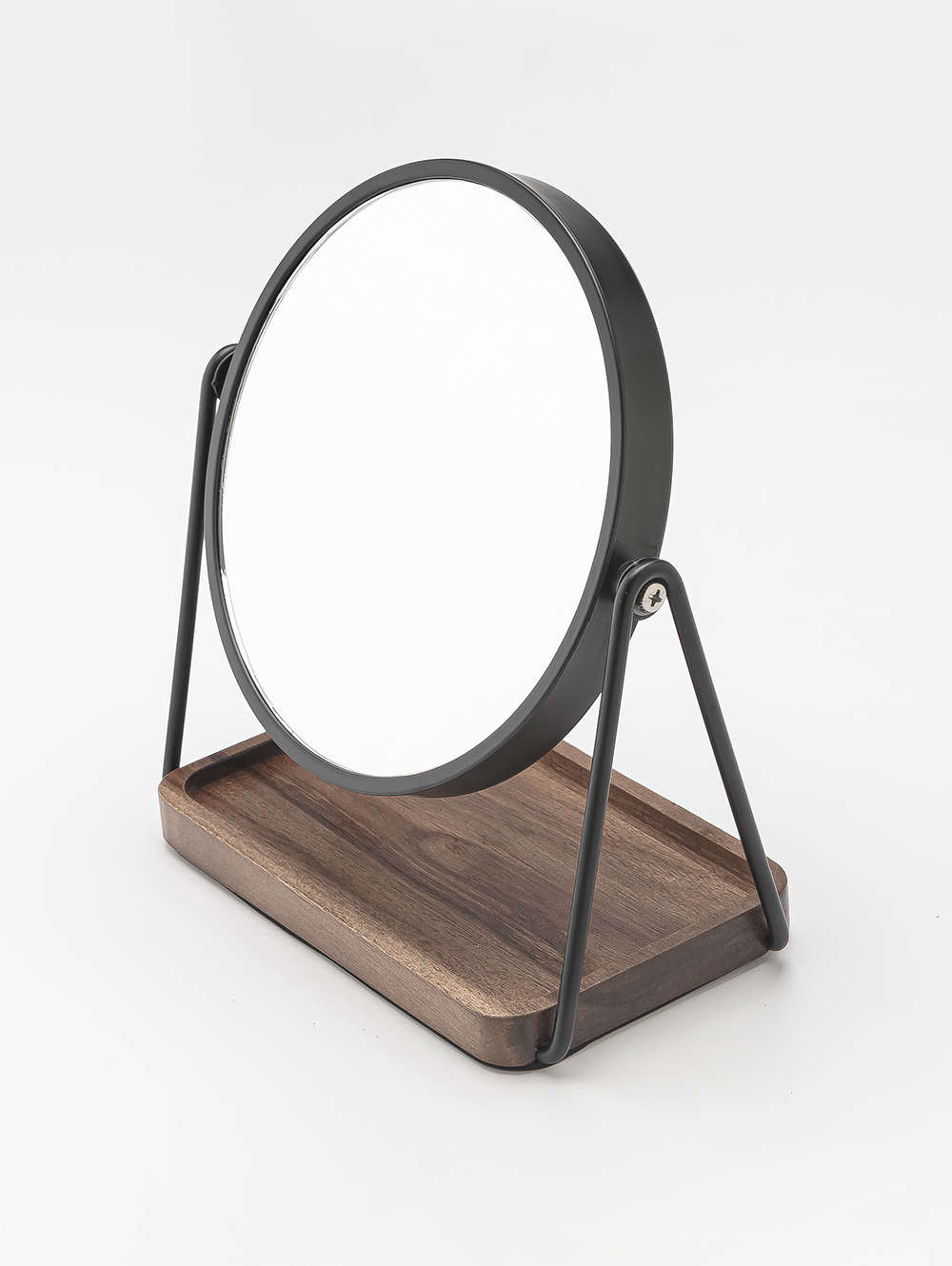 ESPEJO ARIZONA CON BASE DE ACACIA image number null