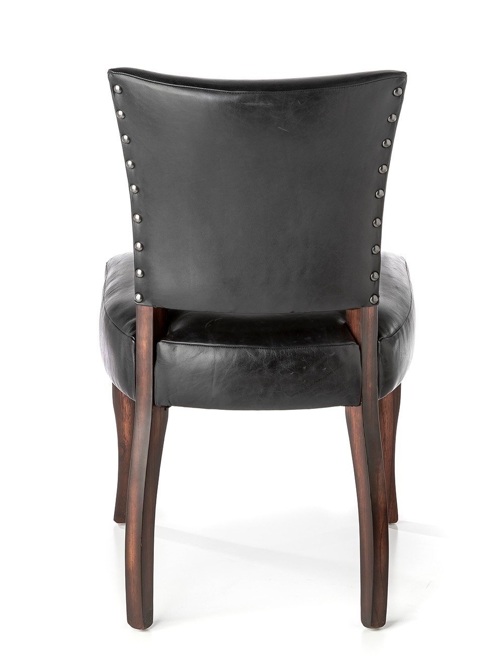 Silla de comedor de cuero negra-TORINO NEGRAS SIN MATELASE-Landmark-10.jpg image number null