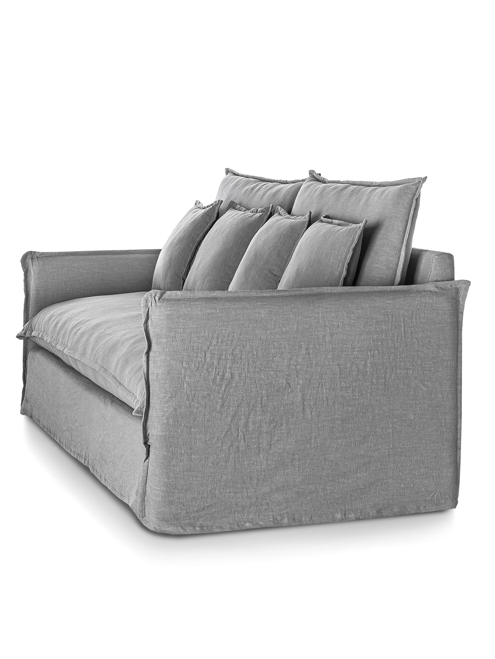 SOFA MODENA LINO LAZY GRIS OSCURO 220 V/02 image number null