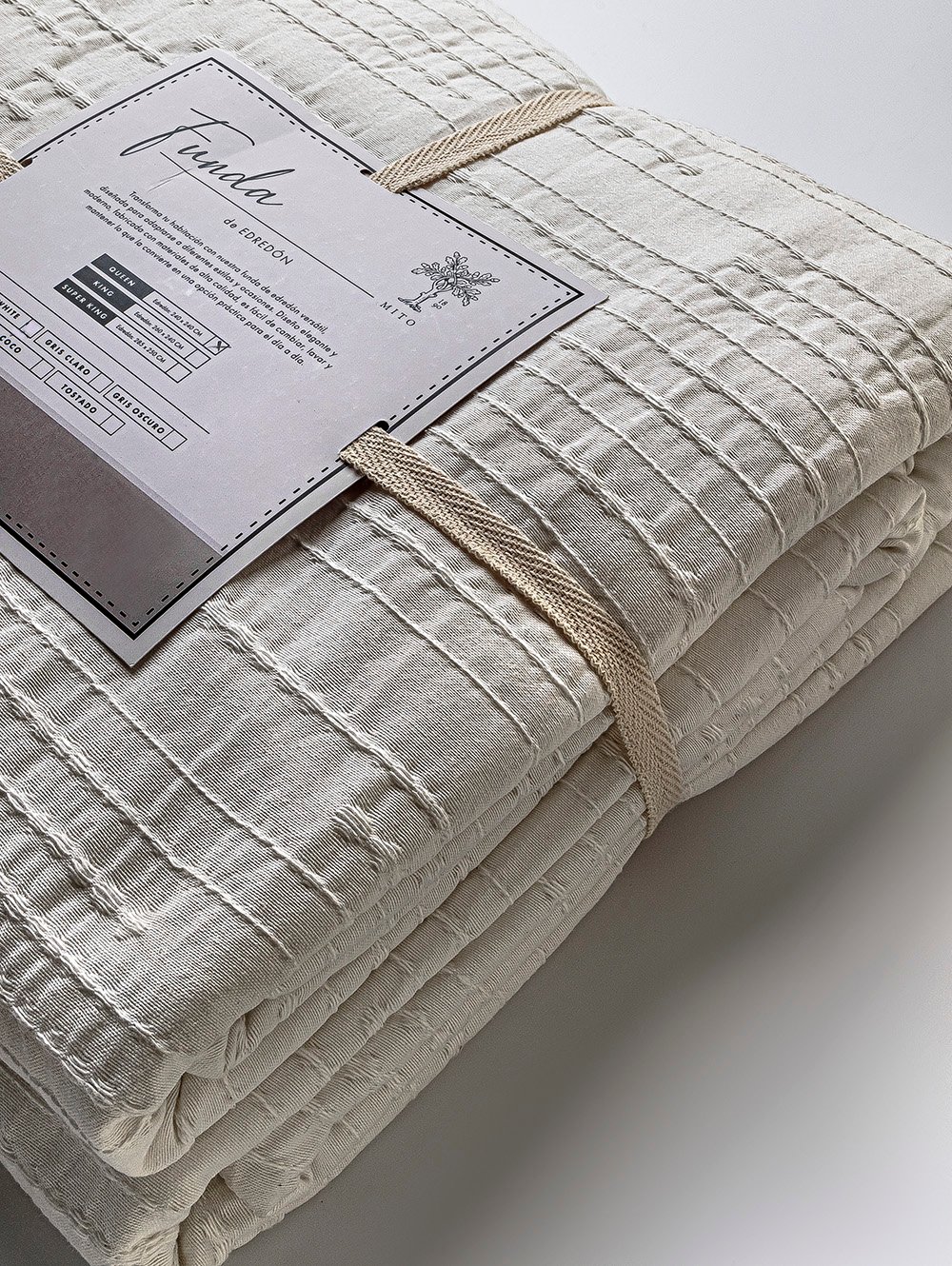 funda edredon-FUNDA EDREDON SAMI QUEEN 240X240 OFF WHITE-FABRICA LANDMARK-3.jpg image number null