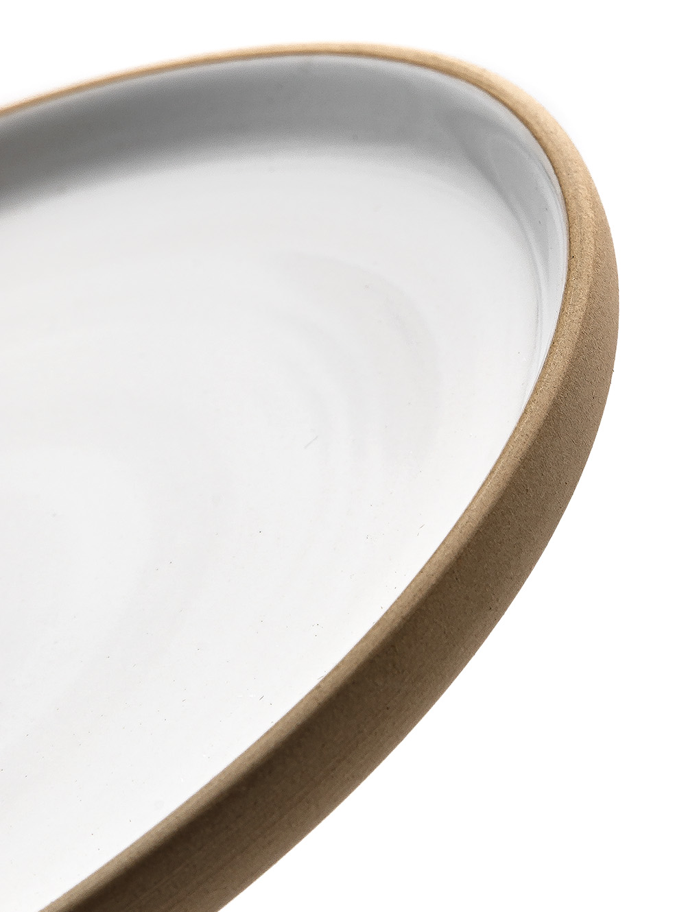 plato de postre-PLATO DE POSTRE TOSCANA BLANCO BASE BEIGE 20 CM-MISHKA-4.jpg image number null