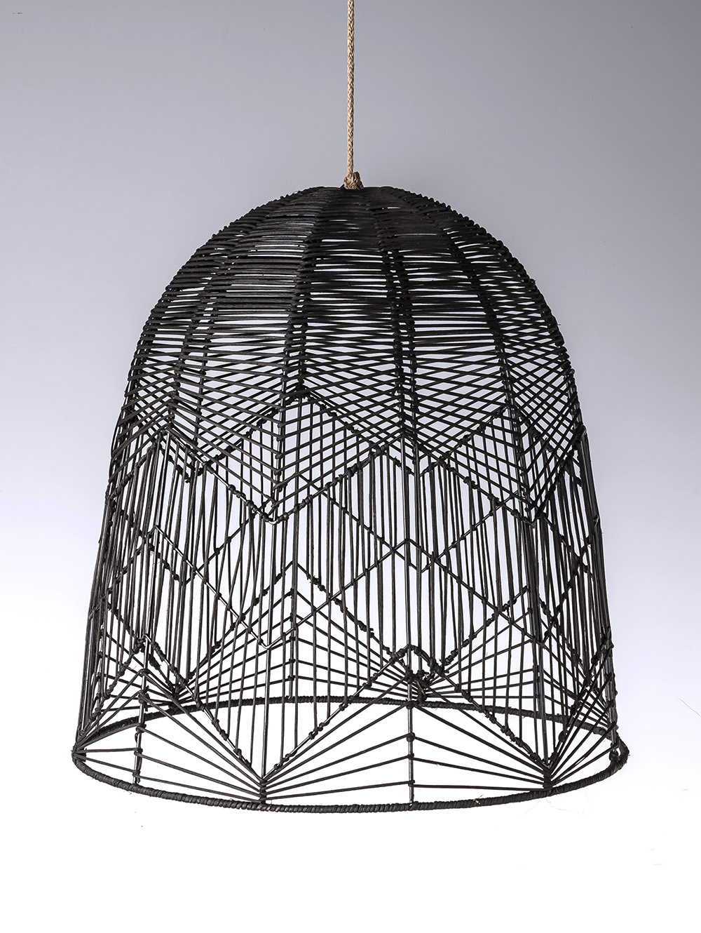 Comprar PANTALLA RATTAN VAKAN BLACK D45 for ARS 104000.00 Tiendas