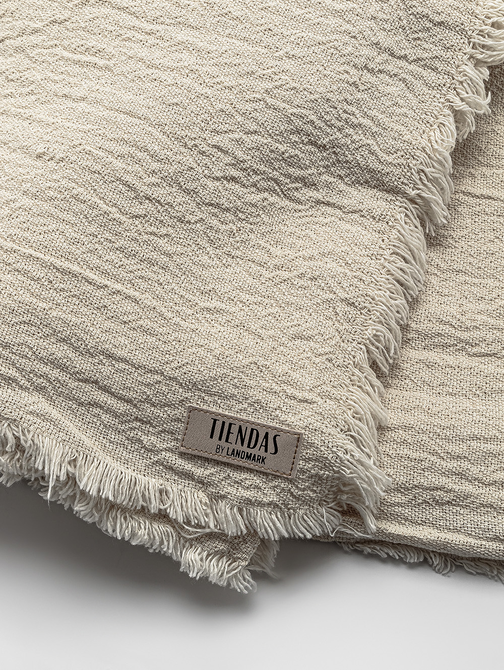 MANTA GASA RUSTICA OFF WHITE 160 X 180 image number null