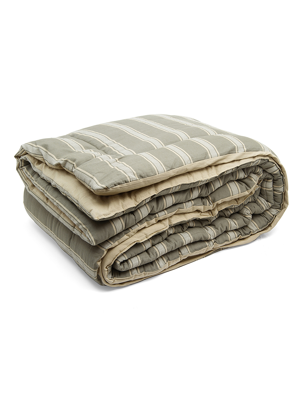ACOLCHADO SEVILLA RAYAS MUSGO SUPER KING 280 X 250 image number null