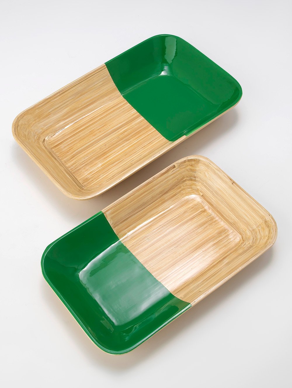 Bandeja decorativa de bambu natural y verde-BANDEJA BAMBOO SEMON 18X28-Landmark-5.jpg image number null