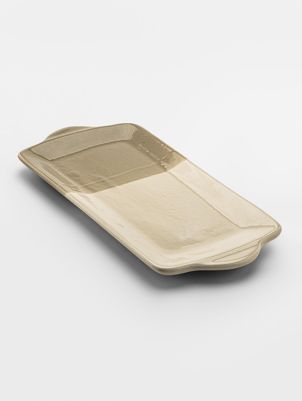 BANDEJA BICOLOR LONS VERDE/CREMA image number null