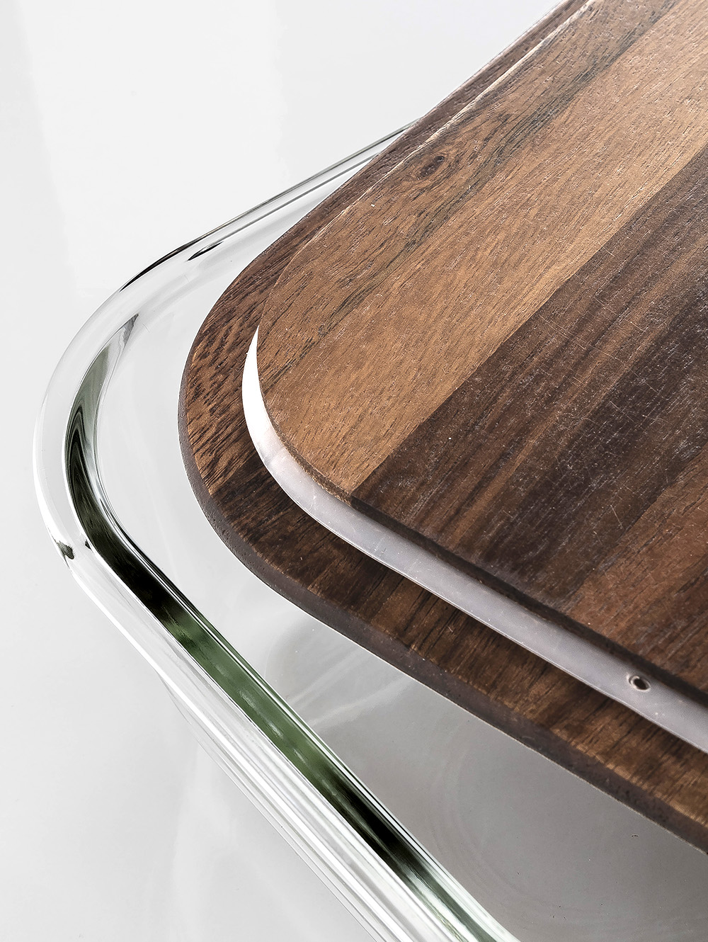 CONTENEDOR GLASS AND WOOD image number null