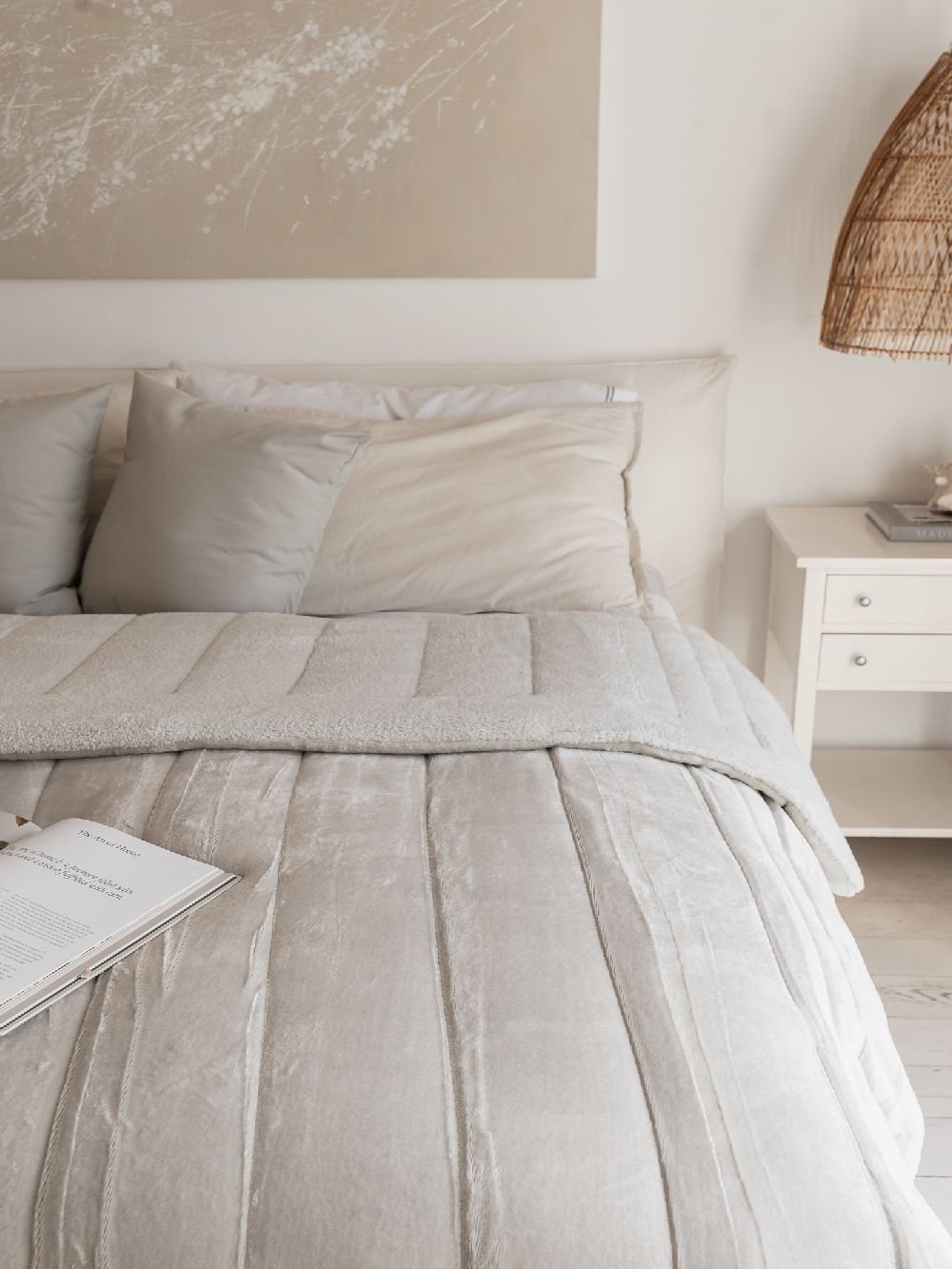 EDREDON FLANNEL PETRA KING PIEDRA image number null