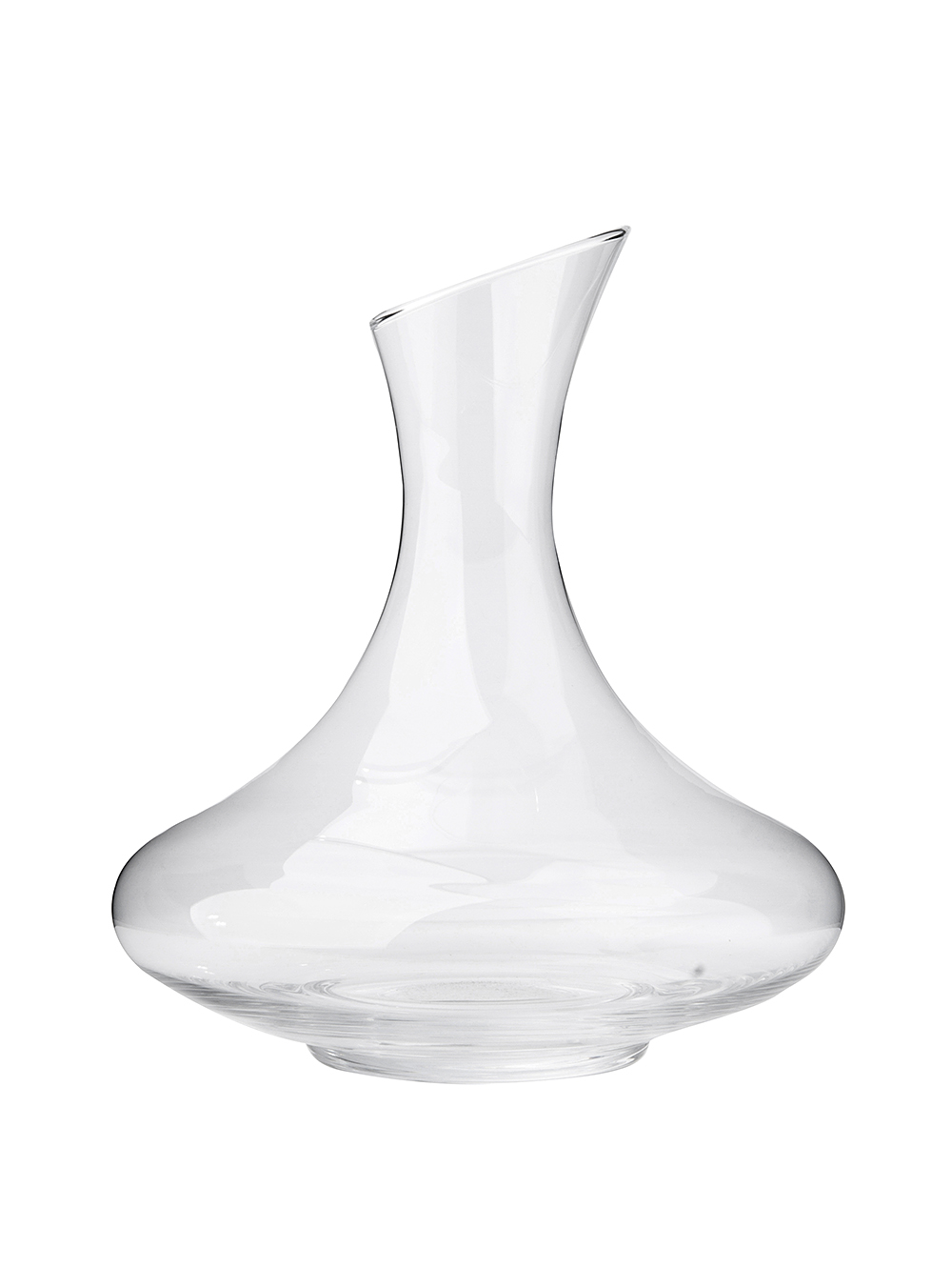 DECANTADOR DE CRISTAL DE BOHEMIA CORTE DIAGONAL 1500 ML image number null