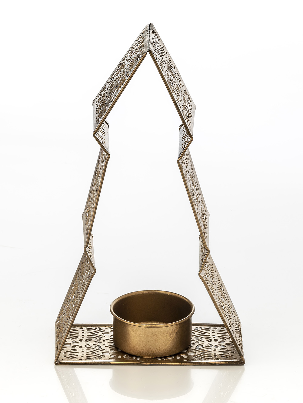 Candelabro navide&Atilde;&plusmn;o arbolito dorado-PORTA VELA ARBOL NAVIDE&Atilde;O-Tiendas Landmark-2.jpg image number null